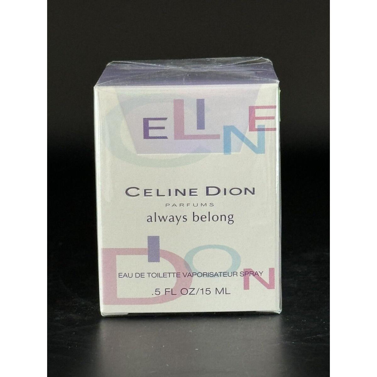 Celine Dion Parfums Always Belong Spray Bottle .5 Fl oz