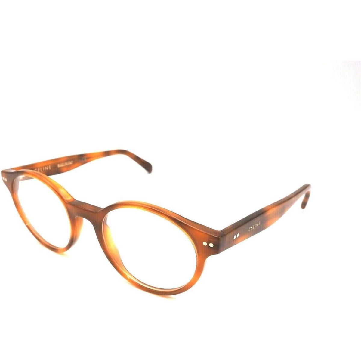 Celine CL50008I 053 Light Tortoise Unisex Eyeglasses 49mm 19 140