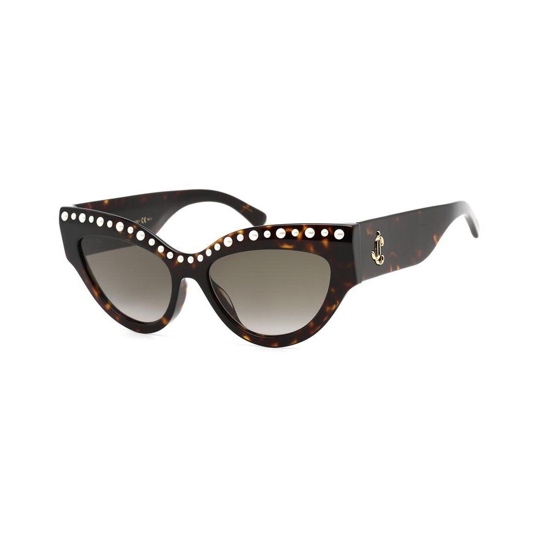 Jimmy Choo Women`s Sonja/g/s 55Mm Sunglasses Women`s Brown Brown