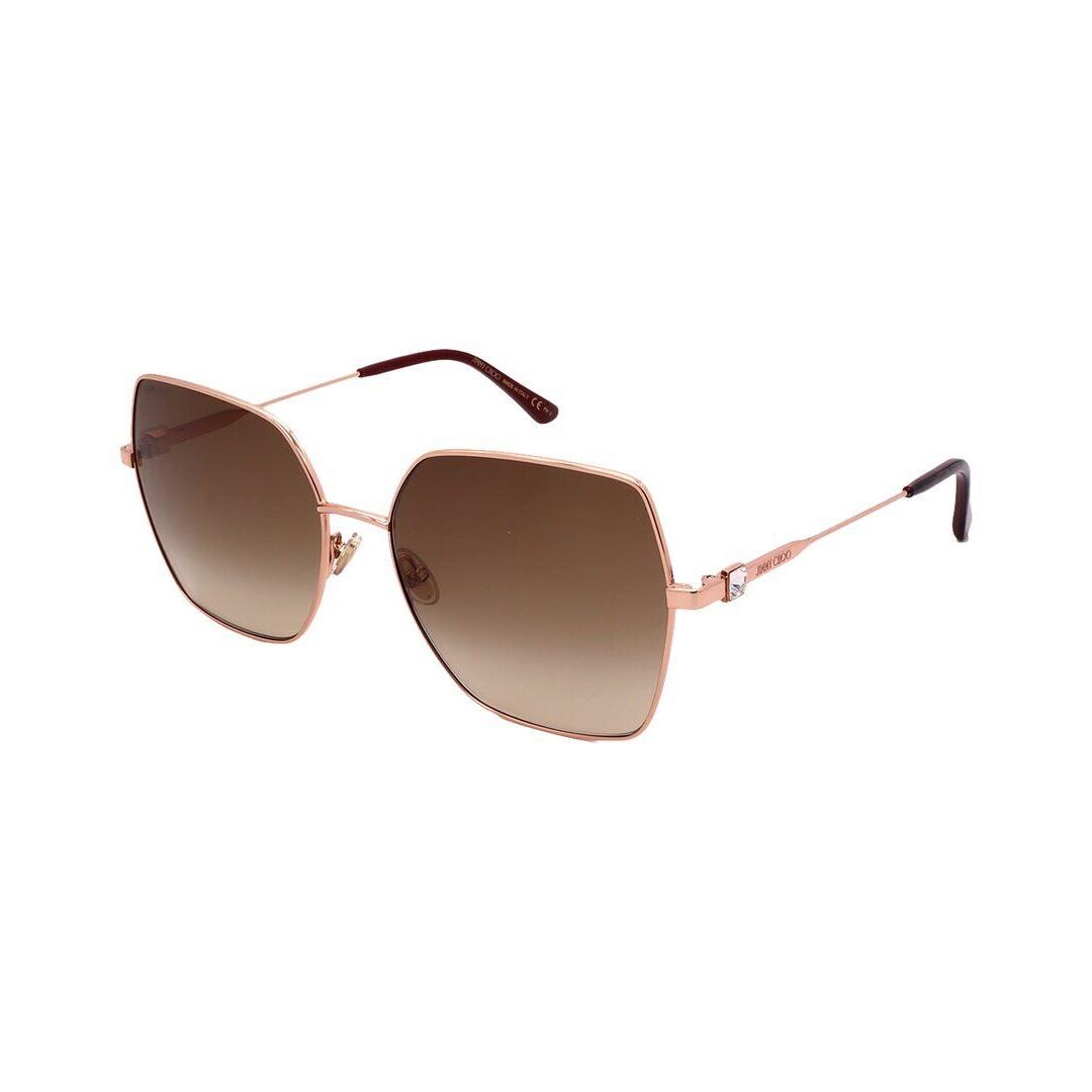 Jimmy Choo Women`s Reyes/s 59Mm Sunglasses Women`s Gold