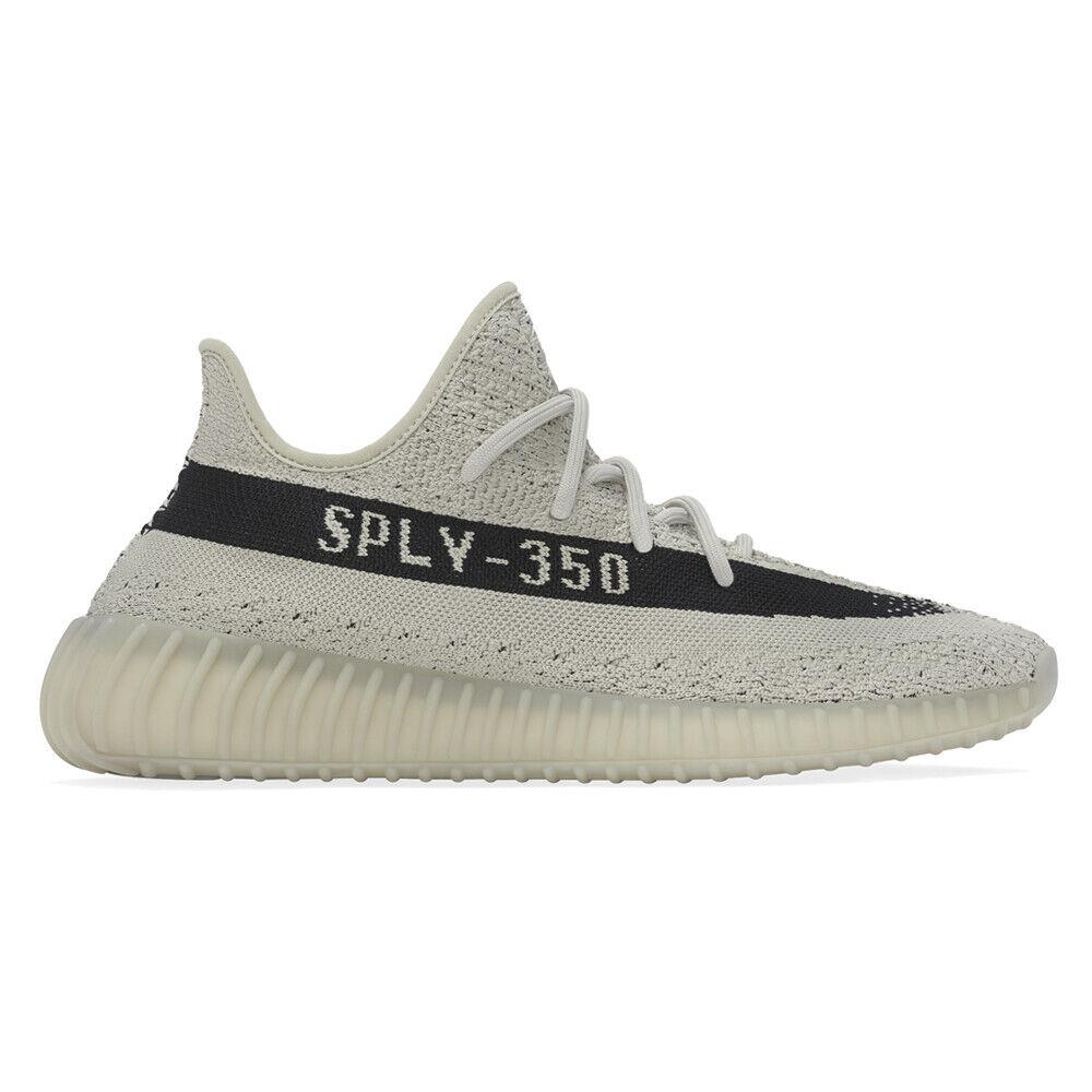 Adidas Yeezy Boost 350 V2 Lace Up Mens Grey Sneakers Casual Shoes HP7870 - Grey