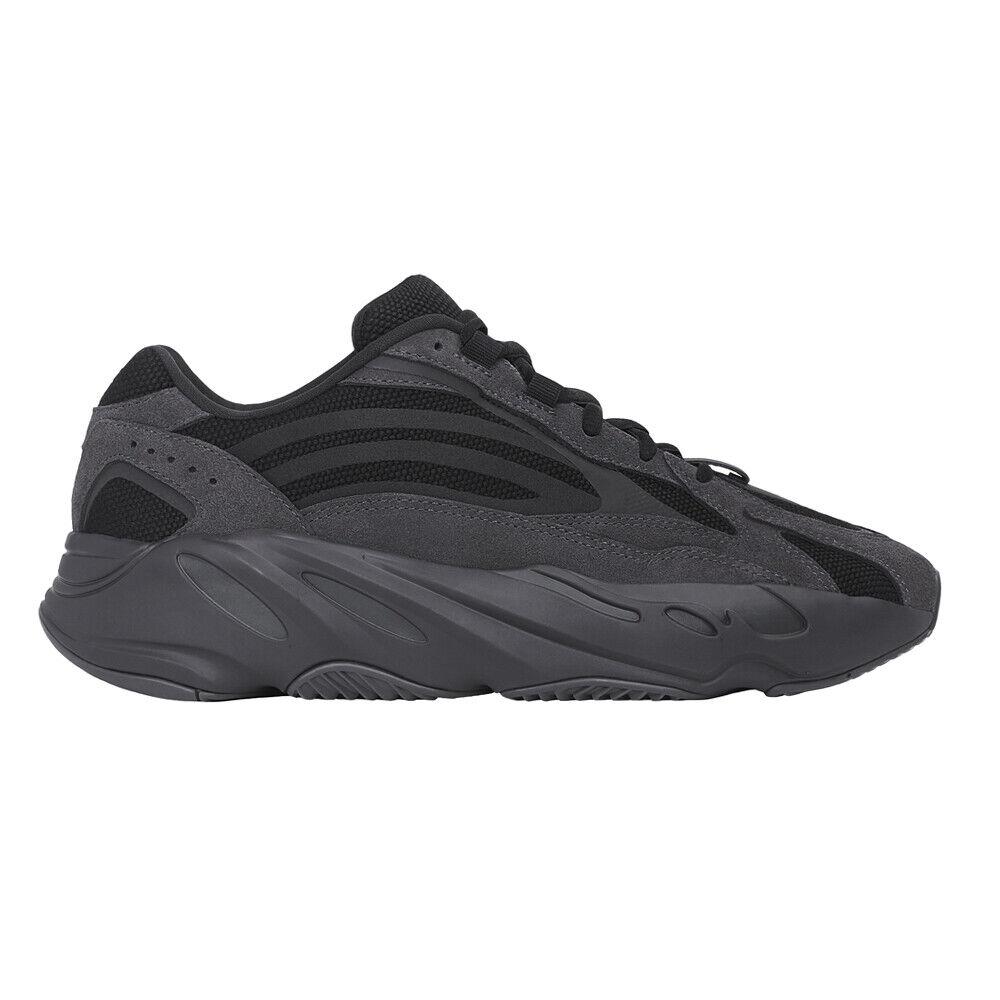 Adidas Yeezy Boost 700 V2 Lace Up Mens Black Sneakers Casual Shoes FU6684