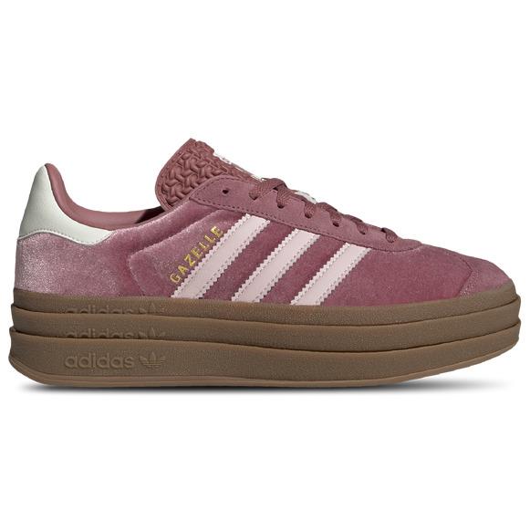 Adidas Gazelle Bold Platform Sneaker Womens Crimson Velvet Size 6-10 - Multicolor