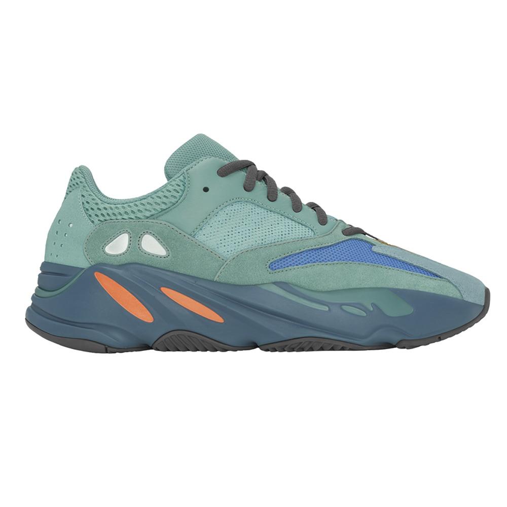 Adidas Yeezy Boost 700 Lace Up Mens Blue Sneakers Casual Shoes GZ2002 - Blue