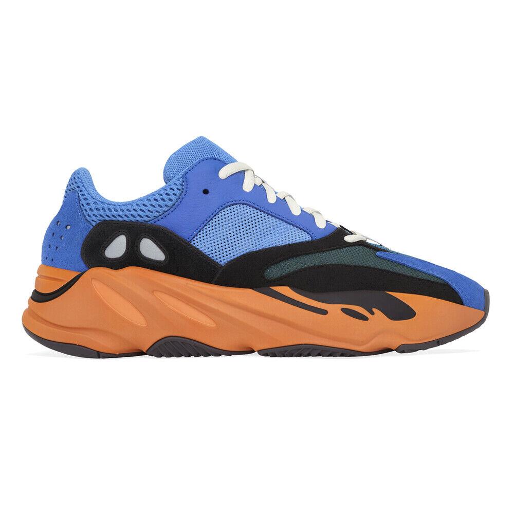 Adidas Yeezy Boost 700 Lace Up Mens Blue Sneakers Casual Shoes GZ0541 - Blue