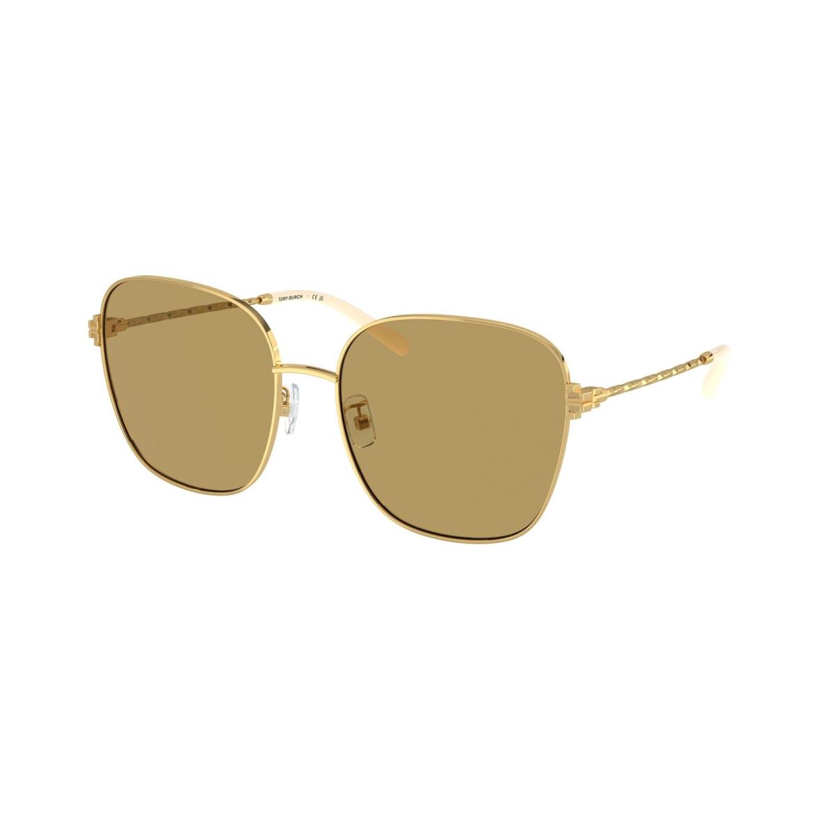 Tory Burch TY6108 334373 Gold Ochre 57 mm Women`s Sunglasses