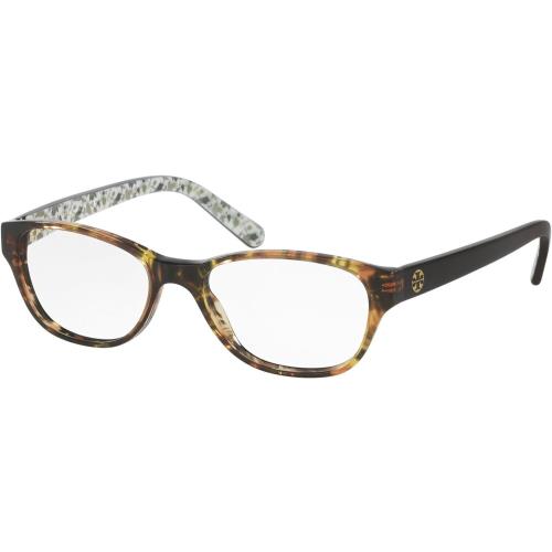 Tory Burch TY2031 Eyeglass Frames 3154-49 - Yellow Tort/black