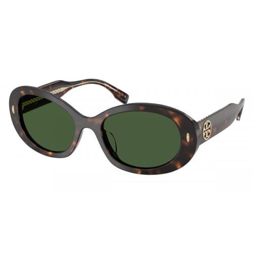 Tory Burch Woman 53mm Dark Tortoise Sunglasses TY7214U-172871-53