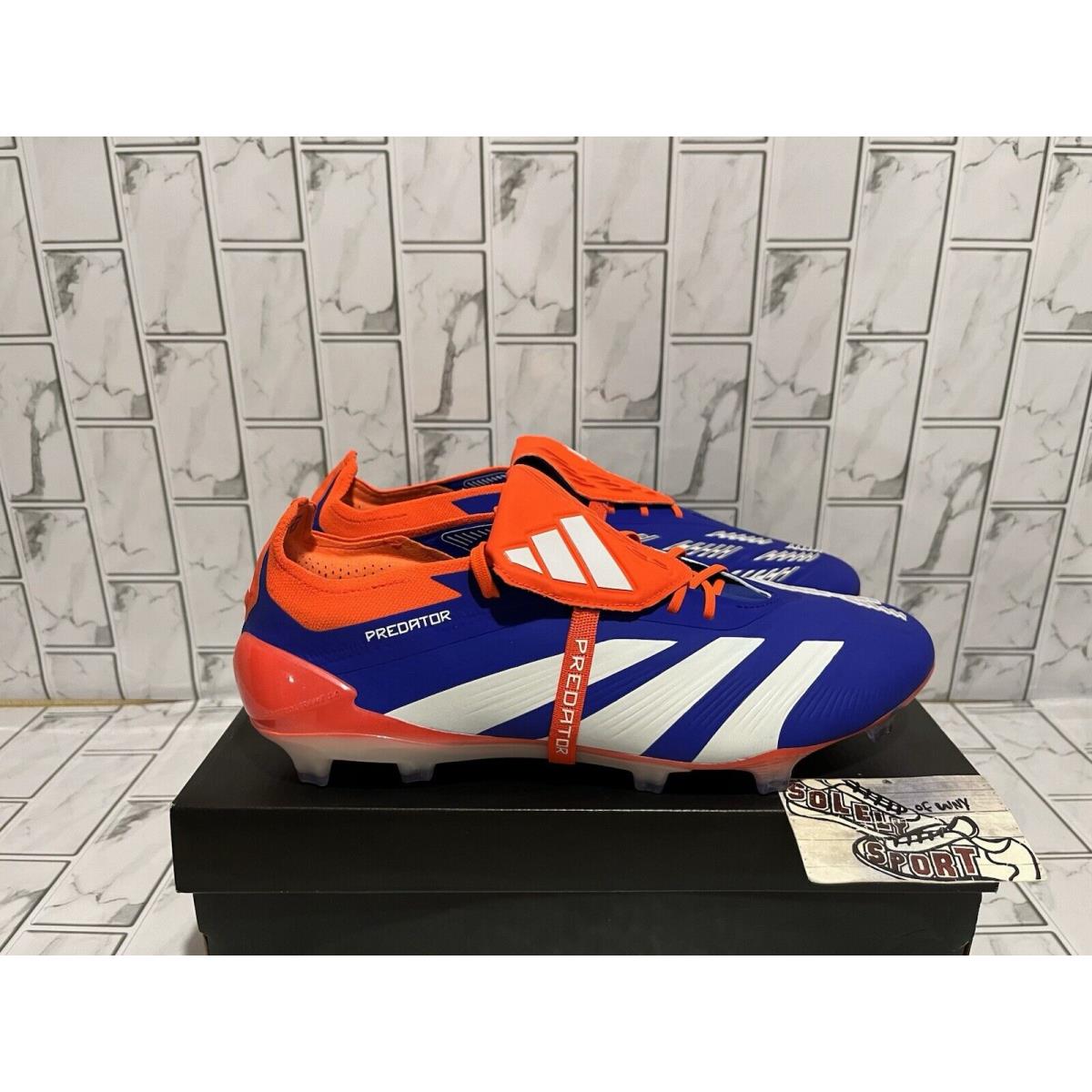 Adidas Predator Elite FT FG Soccer Cleats Advancement Pack IF6442 Mens 10.5
