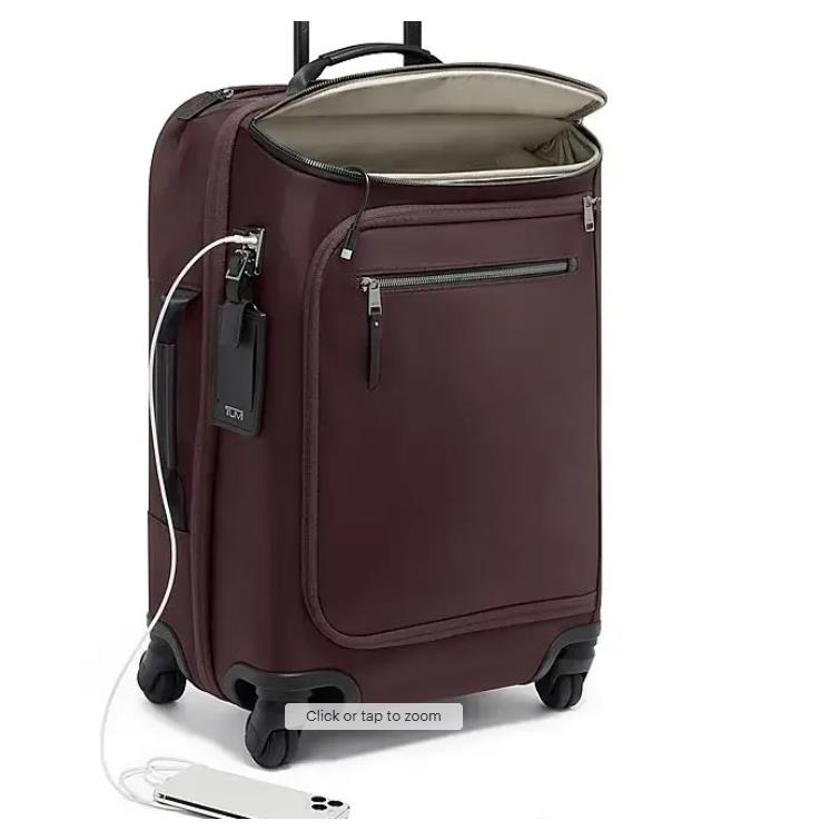 Tumi Voyageur Women`s Leger International Carry-on Deep Plum