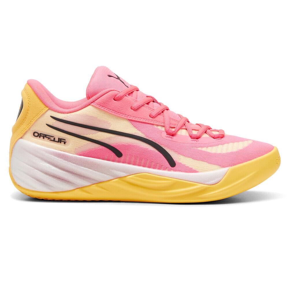 Puma Allpro Nitro Basketball Mens Pink Sneakers Athletic Shoes 31039207 - Pink