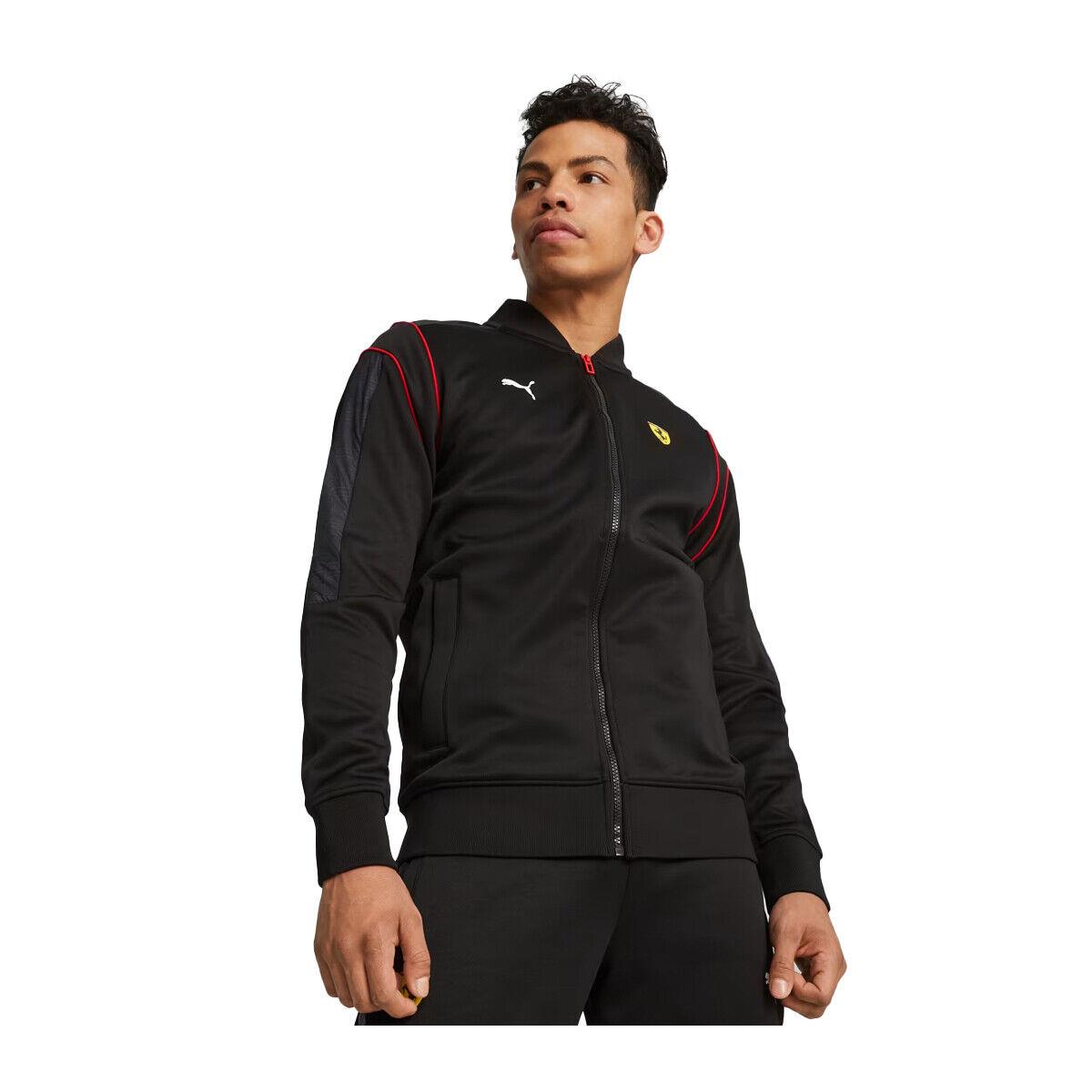 Puma Track Jacket Ferrari Race MT7 Mens Black 620936