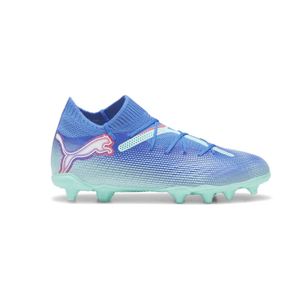 Puma Future 7 Pro Firm Groundartificial Ground Soccer Cleats Youth Boys Blue Sne