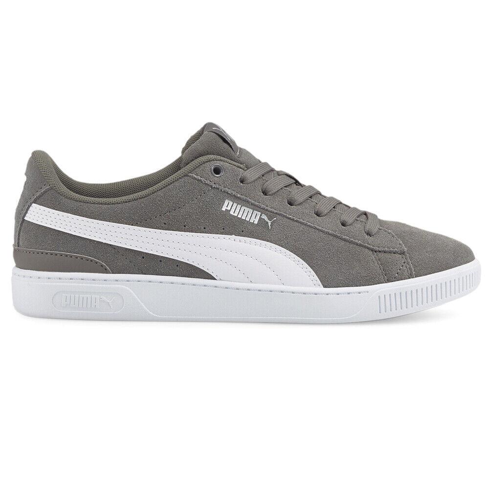 Puma Vikky V3 Lace Up Womens Grey Sneakers Casual Shoes 38302302