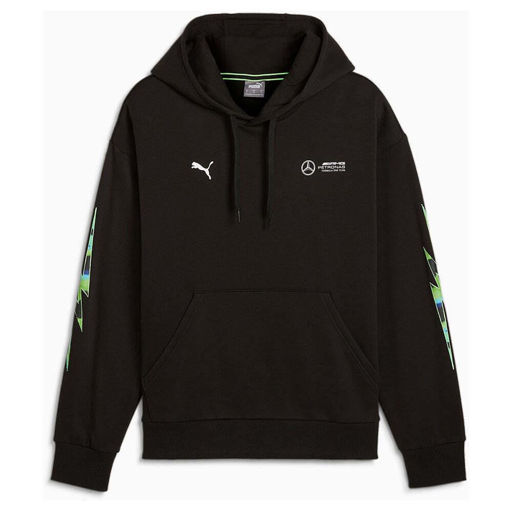 Puma Mercedes Amg F1 Neon Energy Hoodie Black