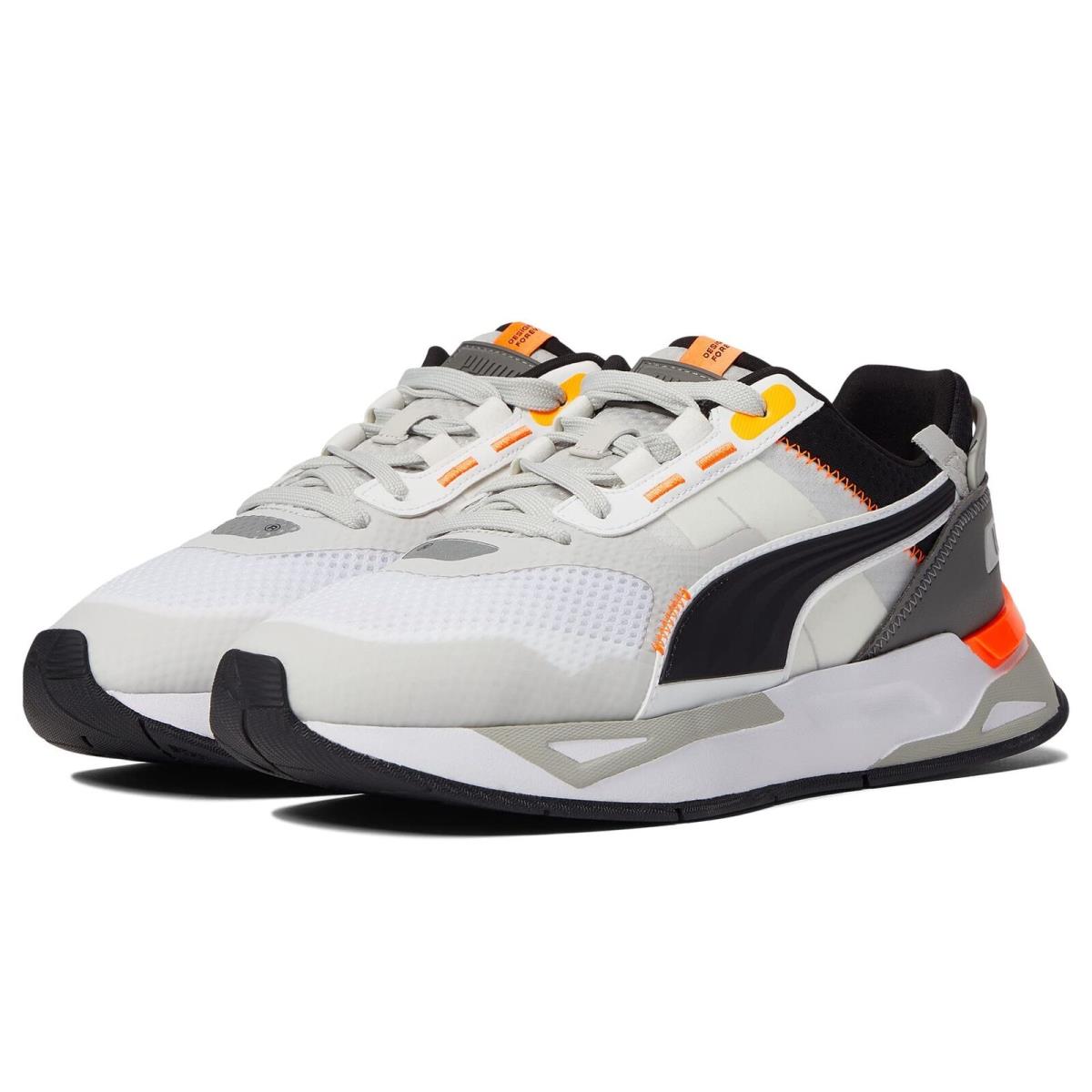 Men`s Shoes Puma Mirage Sport Tech Sneakers 383107-01 Puma White / Puma Black - Puma White / Puma Black