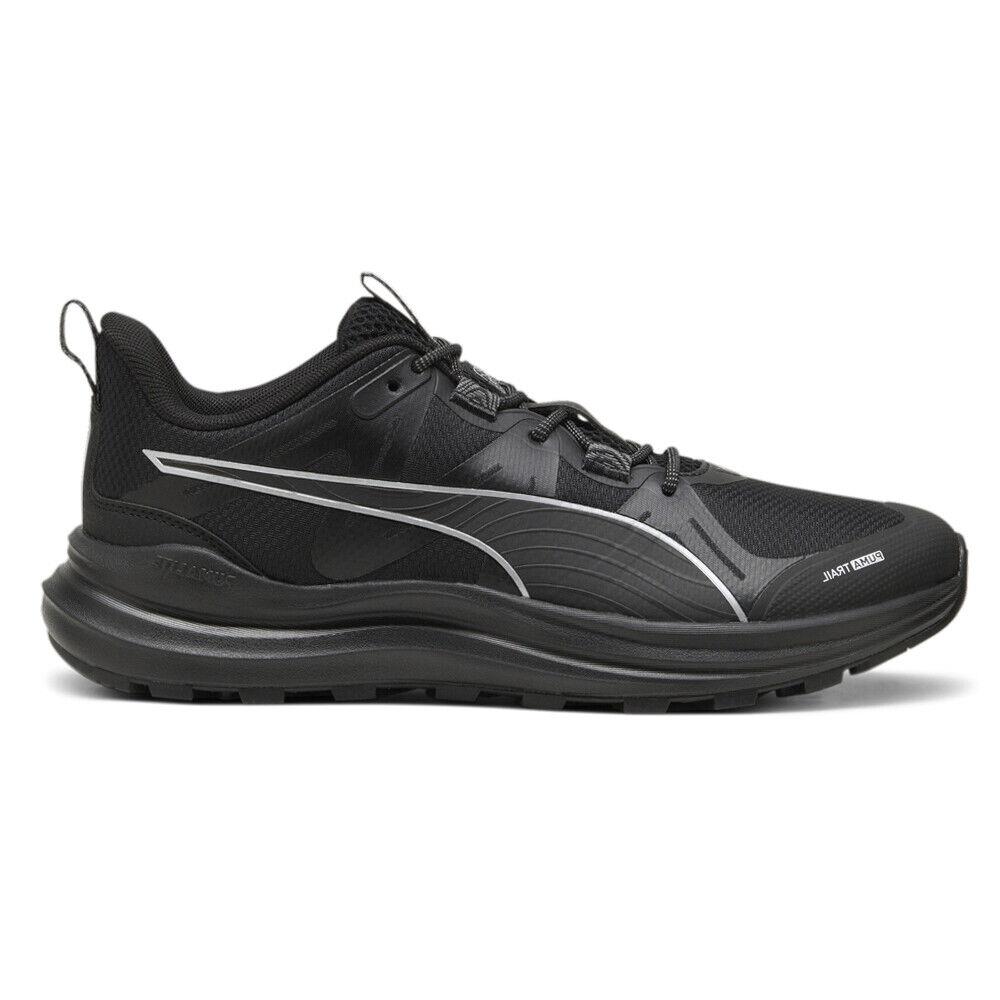 Puma Reflect Lite Trail Running Mens Black Sneakers Athletic Shoes 37944006