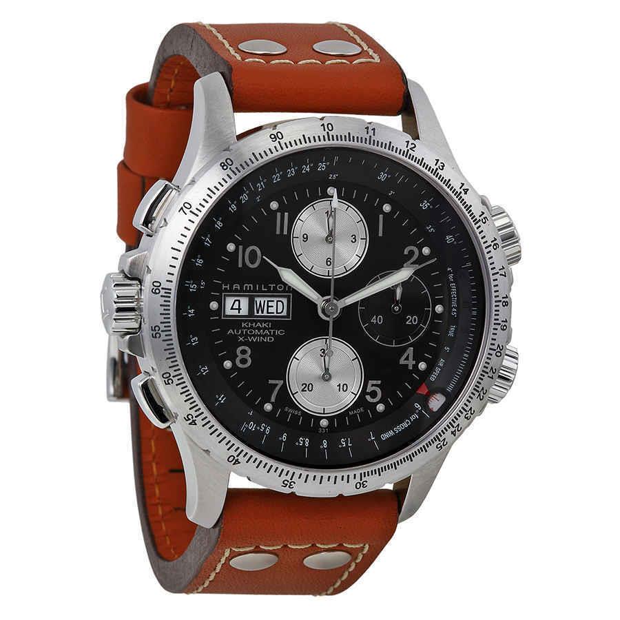 Hamilton Men`s Khaki X Wind Lefty Automatic Chronograph Men`s Watch H77616533