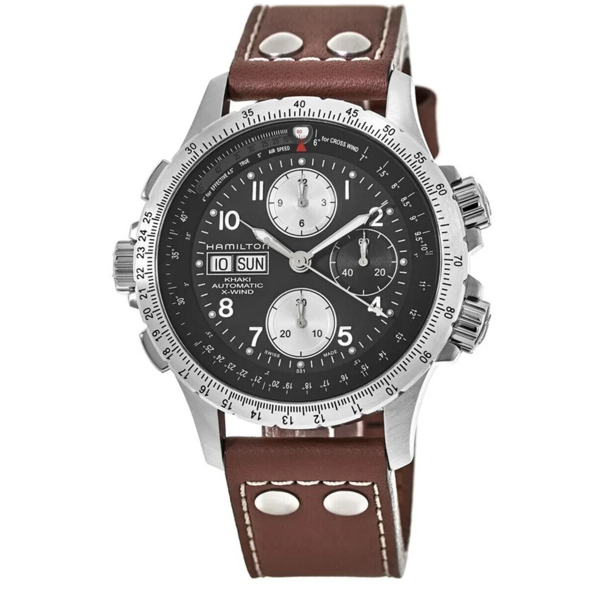 Hamilton Khaki Aviation X-wind Auto Chrono Men`s Watch H77616533