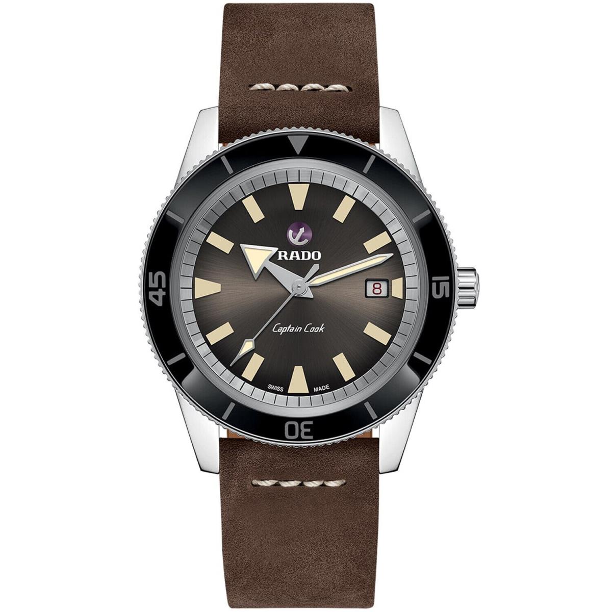 Rado Men`s Captain Cook Grey Dial Watch - R32505016