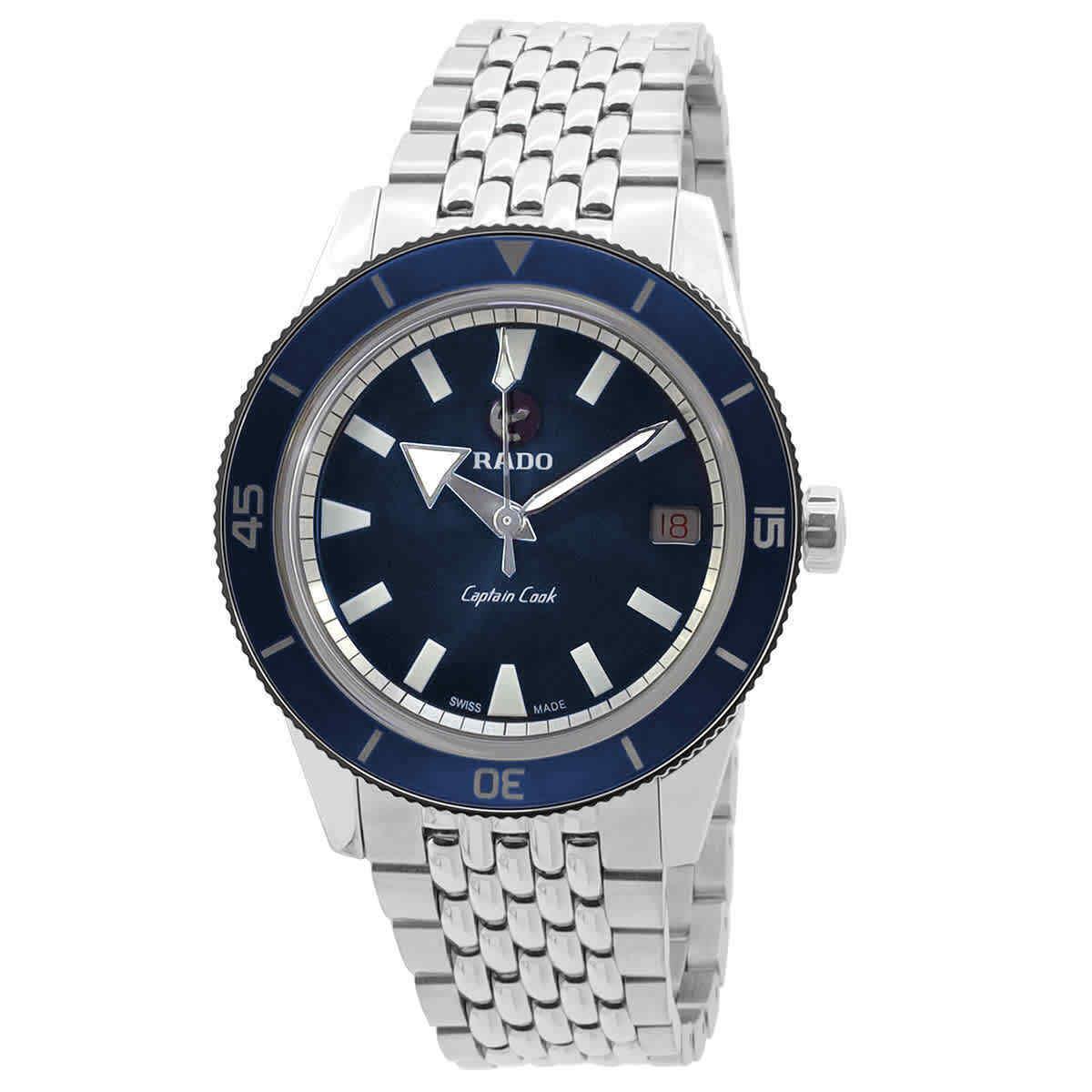 Rado Captain Cook Automatic Blue Dial Unisex Watch R32500203