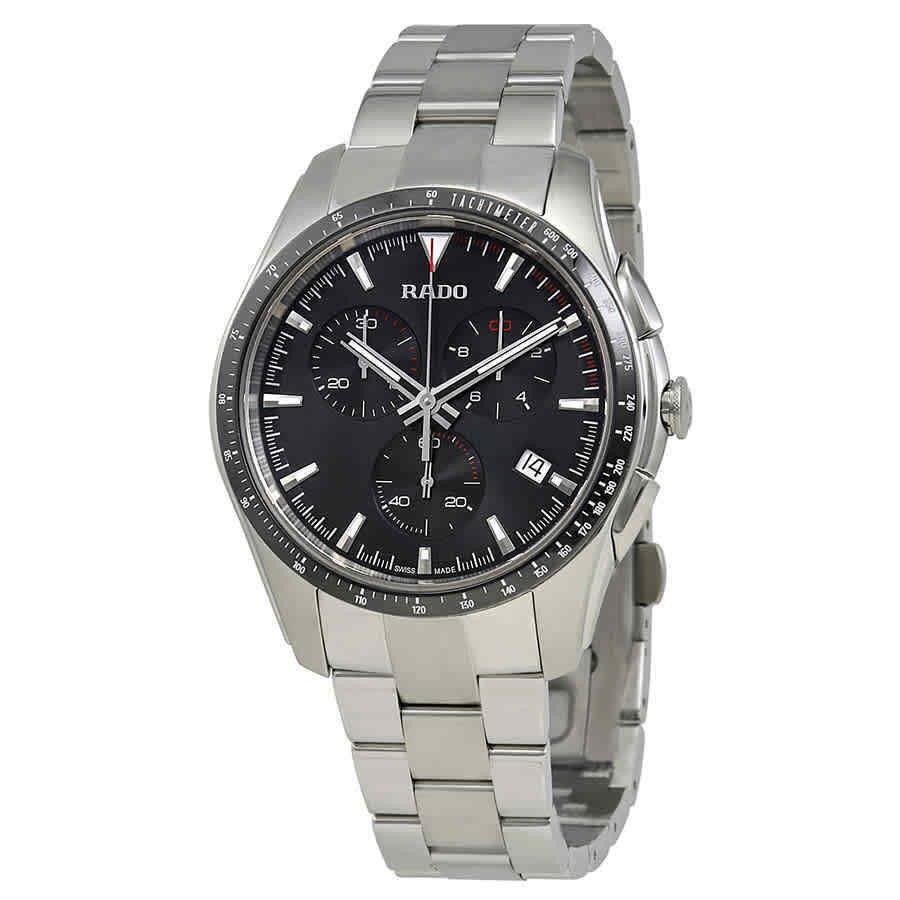 Rado Hyperchrome Chronograph Black Dial Men`s Watch R32259153