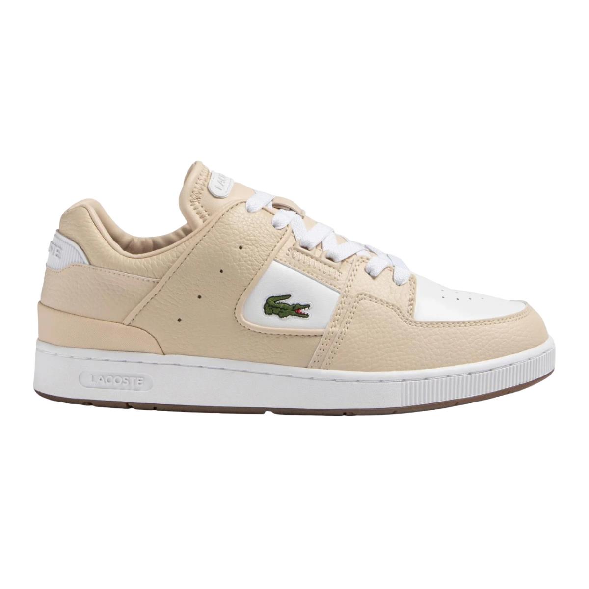 Lacoste Beige Mens Shoe Court Cage 123 7-45SMA0047Y37