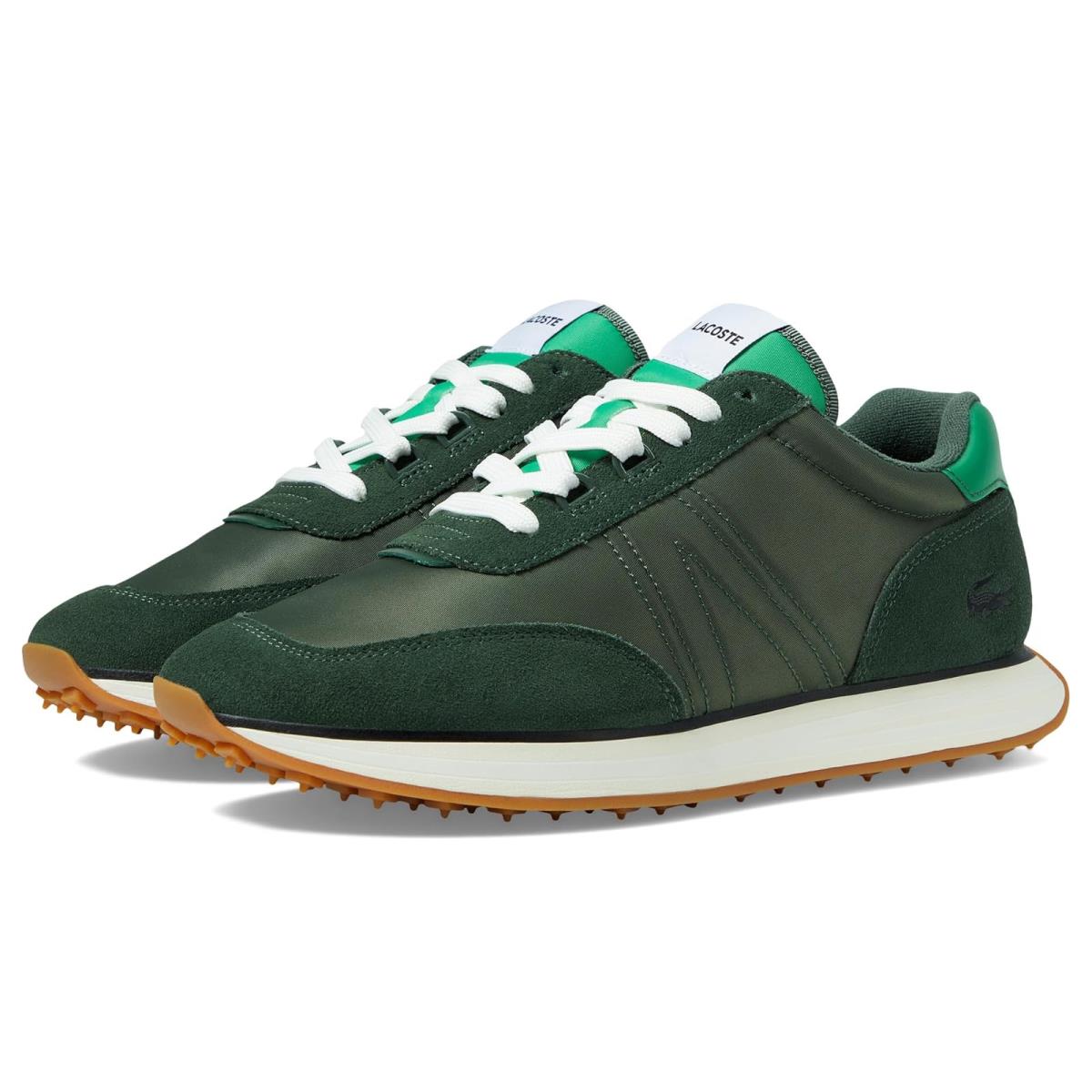 Man`s Sneakers Athletic Shoes Lacoste L-spin 223 1 Sma Green/Gum