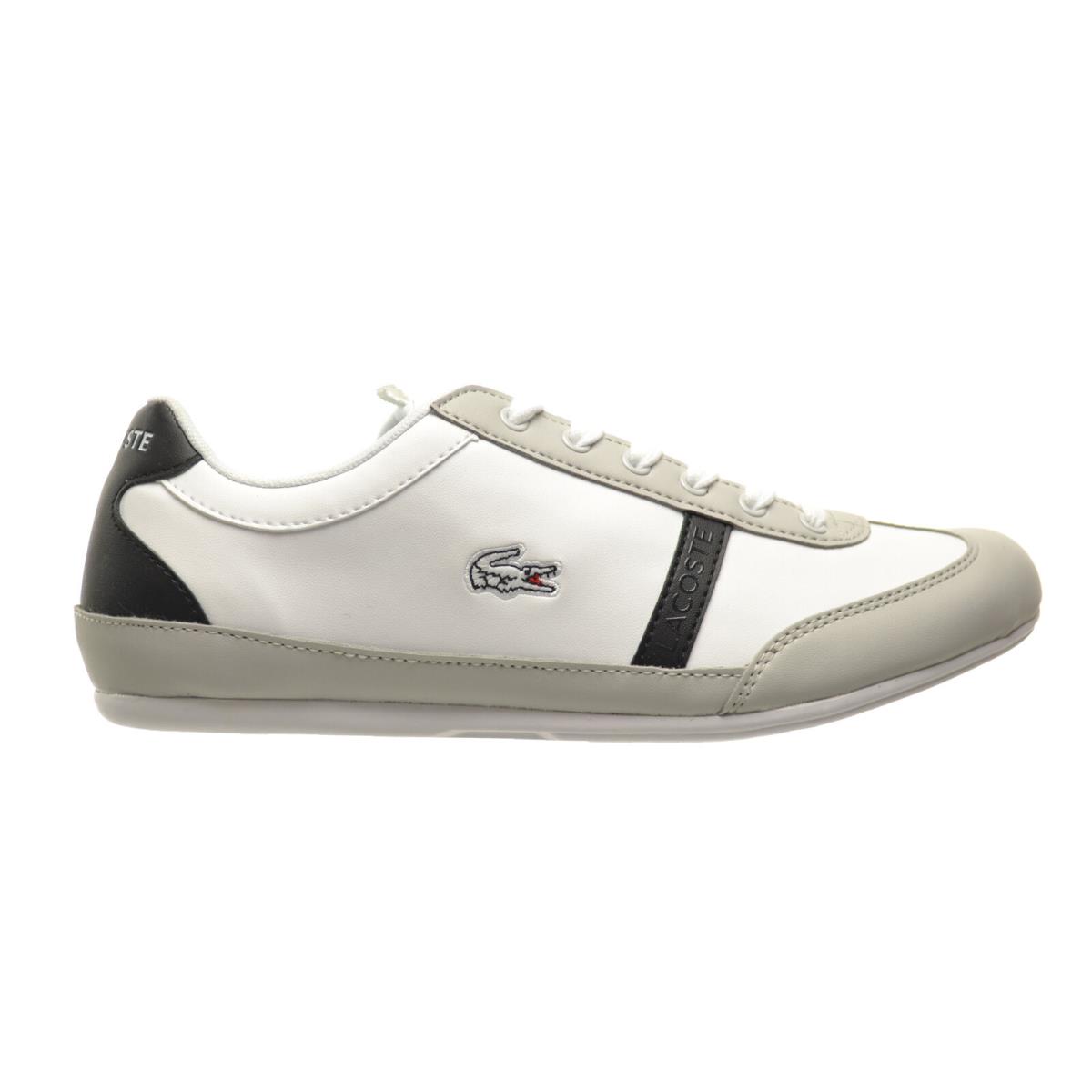 Lacoste Misano Sport Scy Spj Big Kids Shoes White-black 7-29spj0111-147