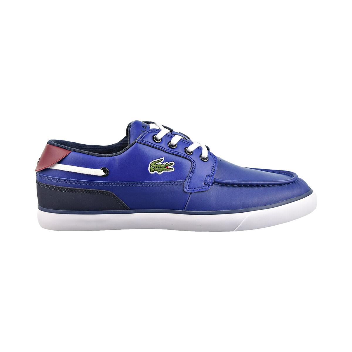 Lacoste Bayliss Deck 222 1 Cma Men`s Shoes Blue-white 744CMA0017-221