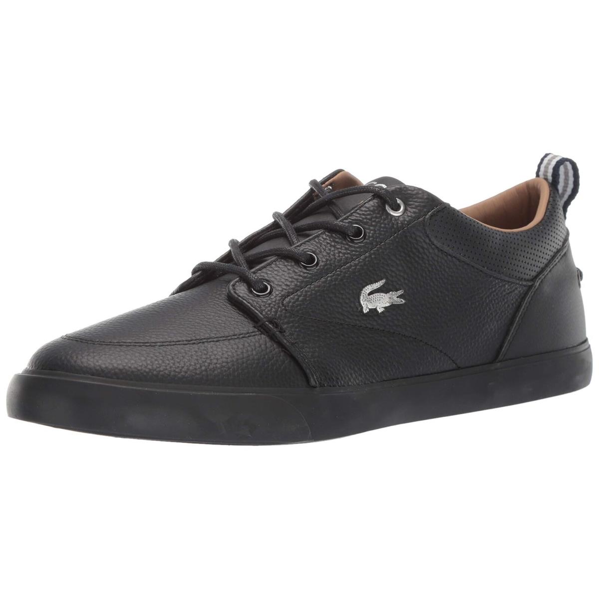 Men`s Shoes Lacoste Bayliss 119 Leather Sneakers 37CMA007302H Black