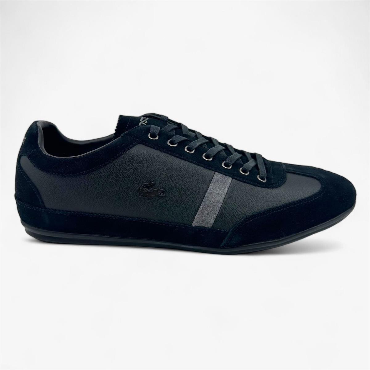 Lacoste Misano 22 Srm Black Mens Casual Sneaker