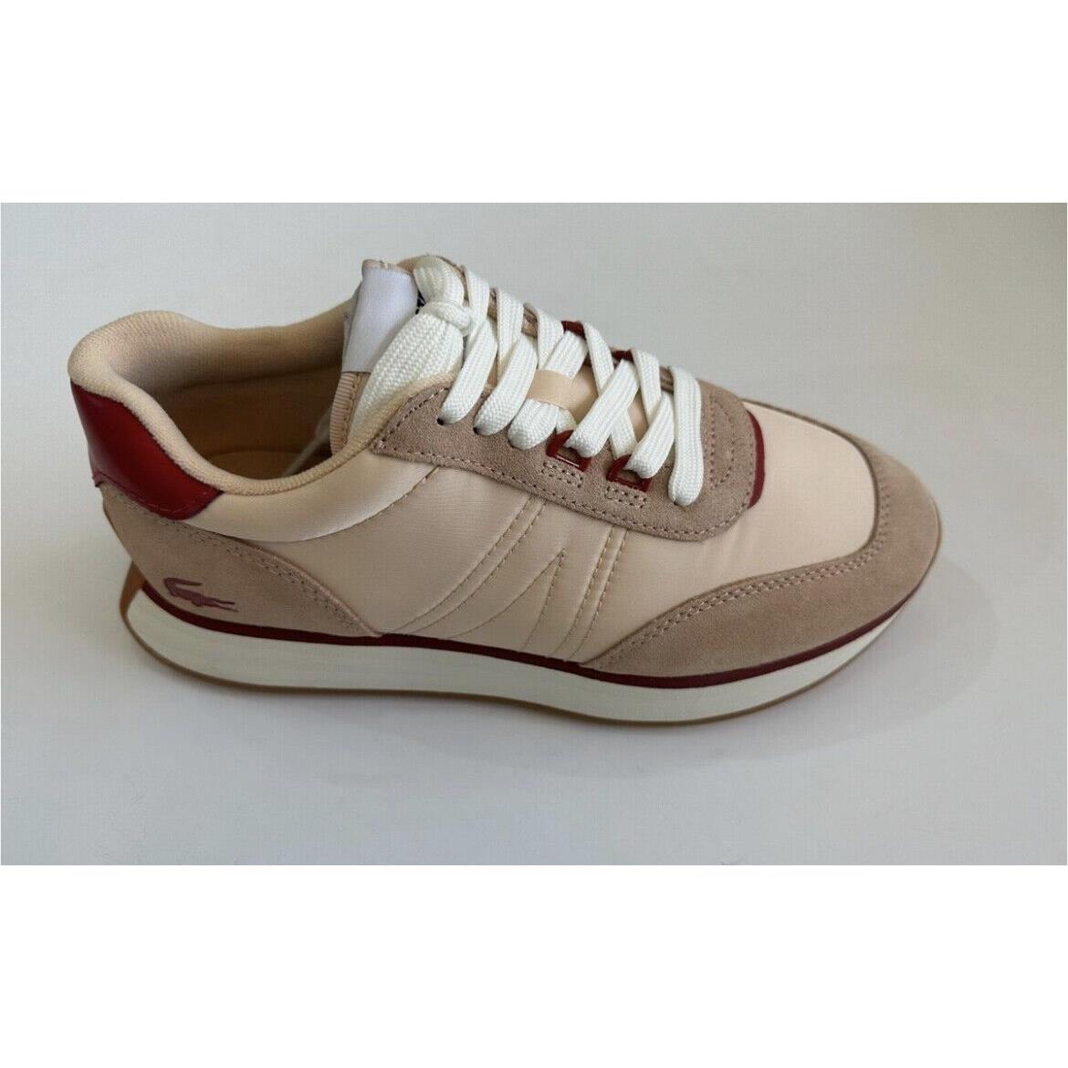 Lacoste Men`s Ortholite L-spin 123 Tan Mens Sneakers