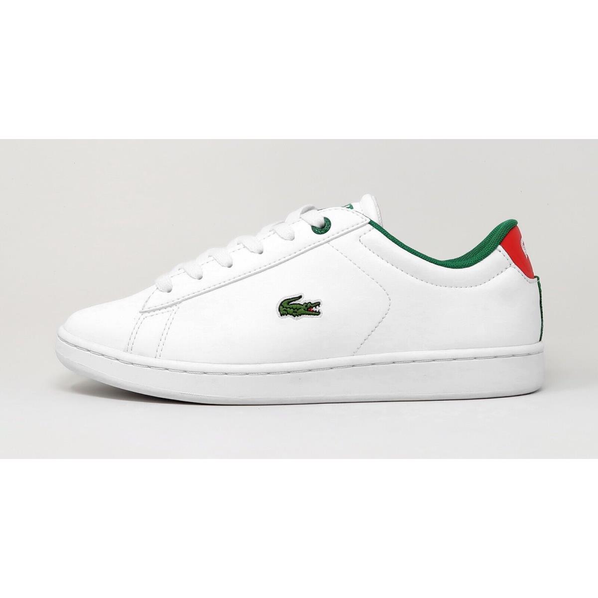 Lacoste Big Kids Carnaby Evo 0722 Shoes Sneakers 7-43SUJ0004082 - White/green