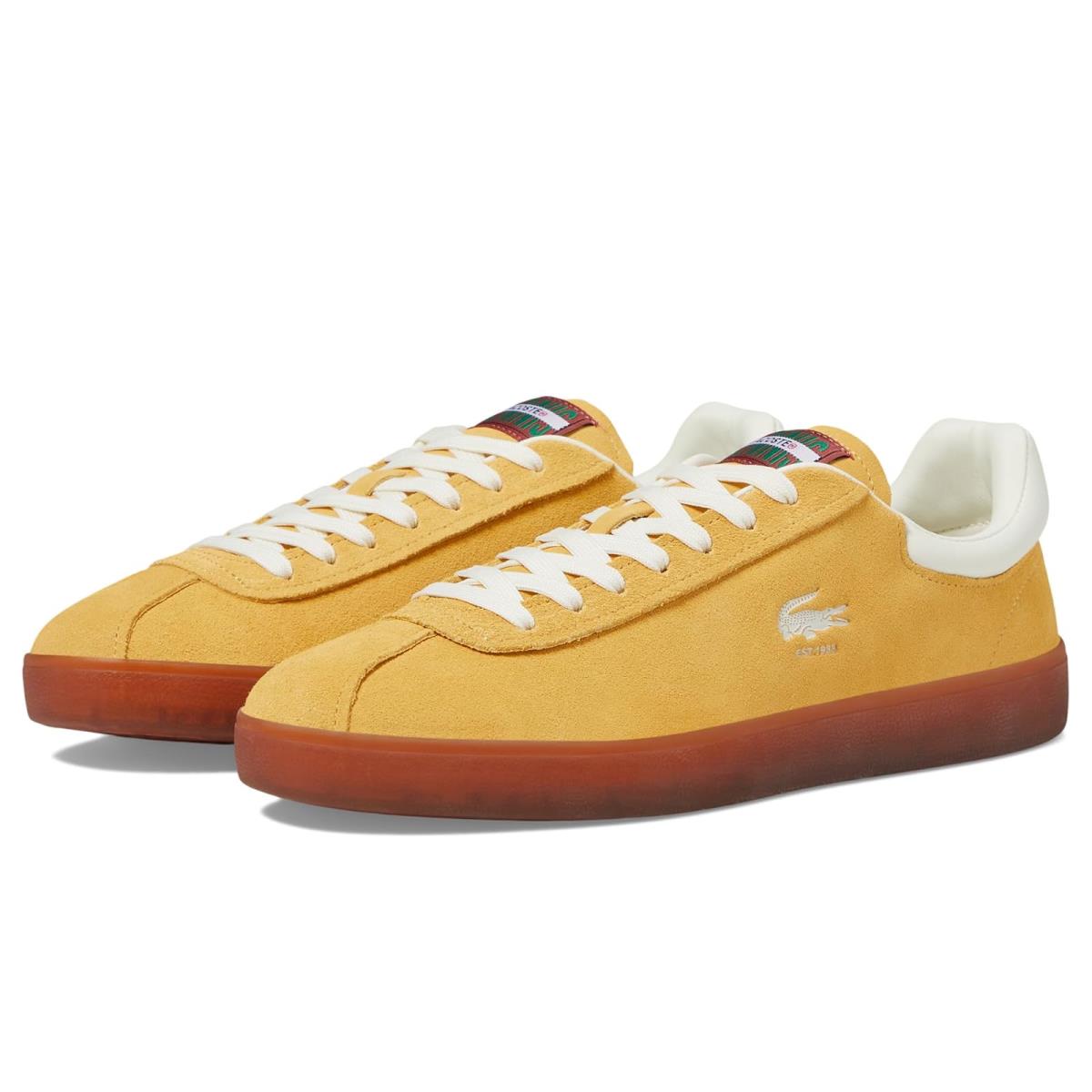 Man`s Sneakers Athletic Shoes Lacoste Baseshot 124 1 Sma Yellow/Gum