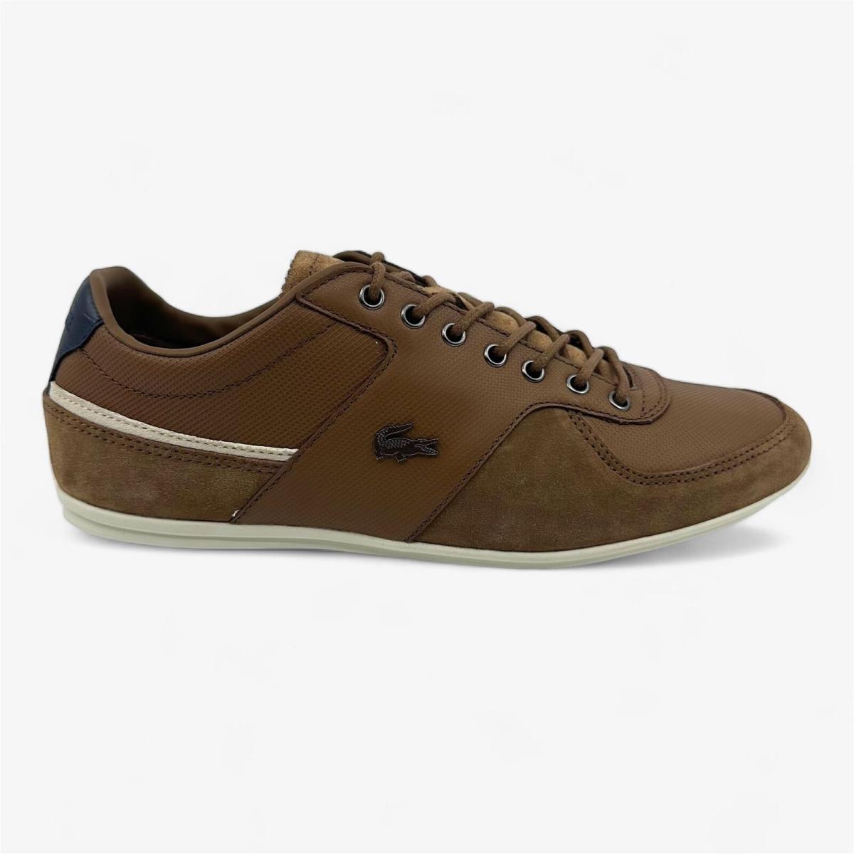 Lacoste Taloire 16 Srm Tan Brown Mens Casual Sneaker