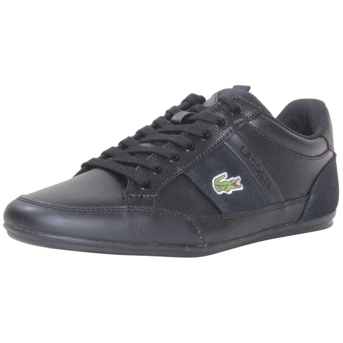 Lacoste Men`s Chaymon-BL-22-2 Sneakers Low-top Shoes Black