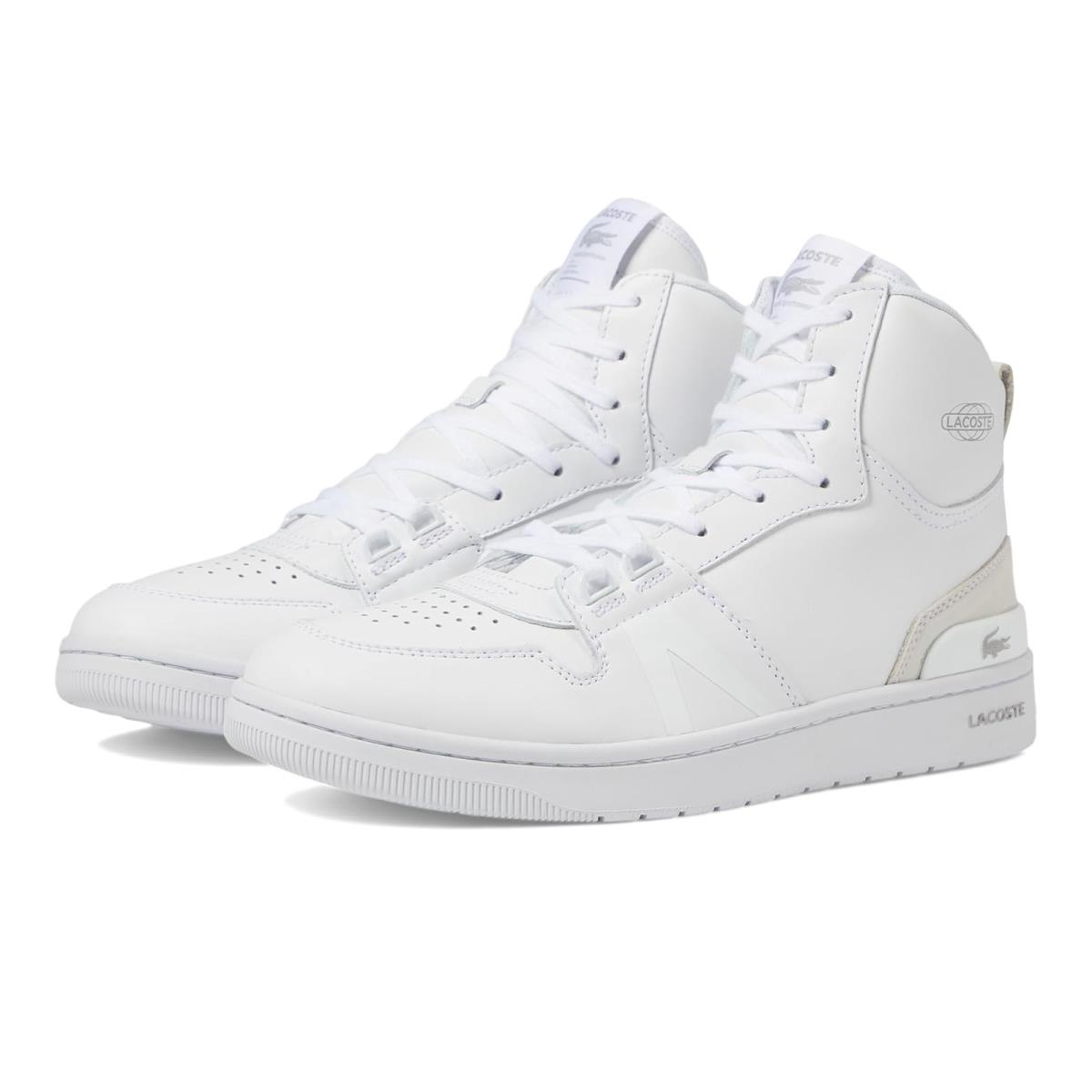 Man`s Sneakers Athletic Shoes Lacoste L001 Mid 223 3 Sma White/White