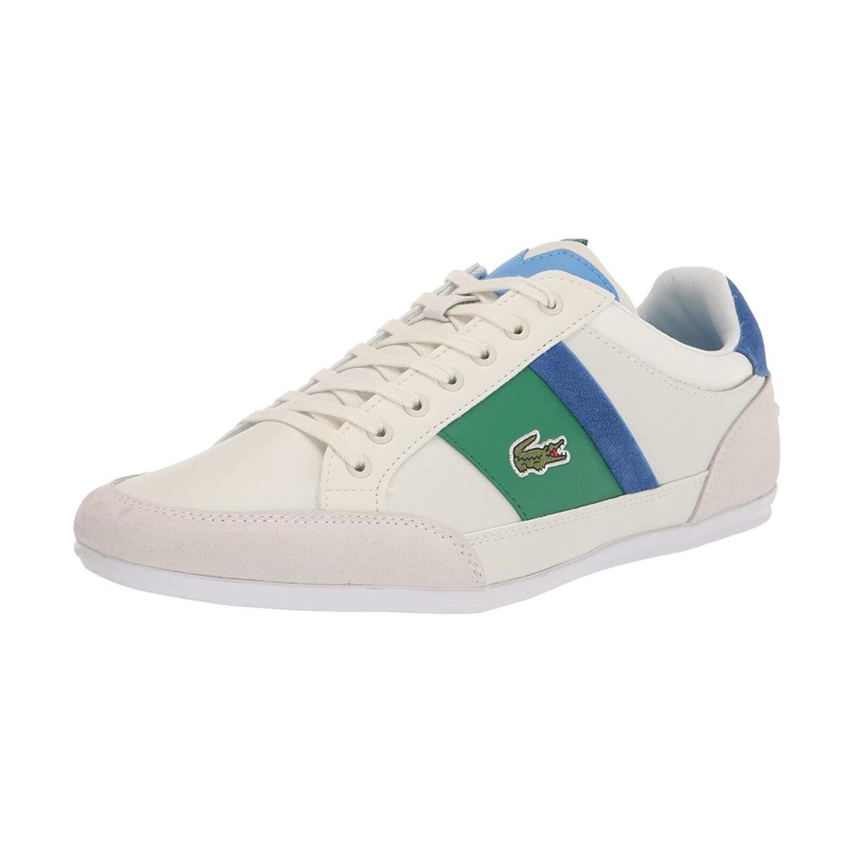 Lacoste Men`s Chaymon 222 1 Shoes Sneakers 7-44CMA00112Q9 - Off White/green