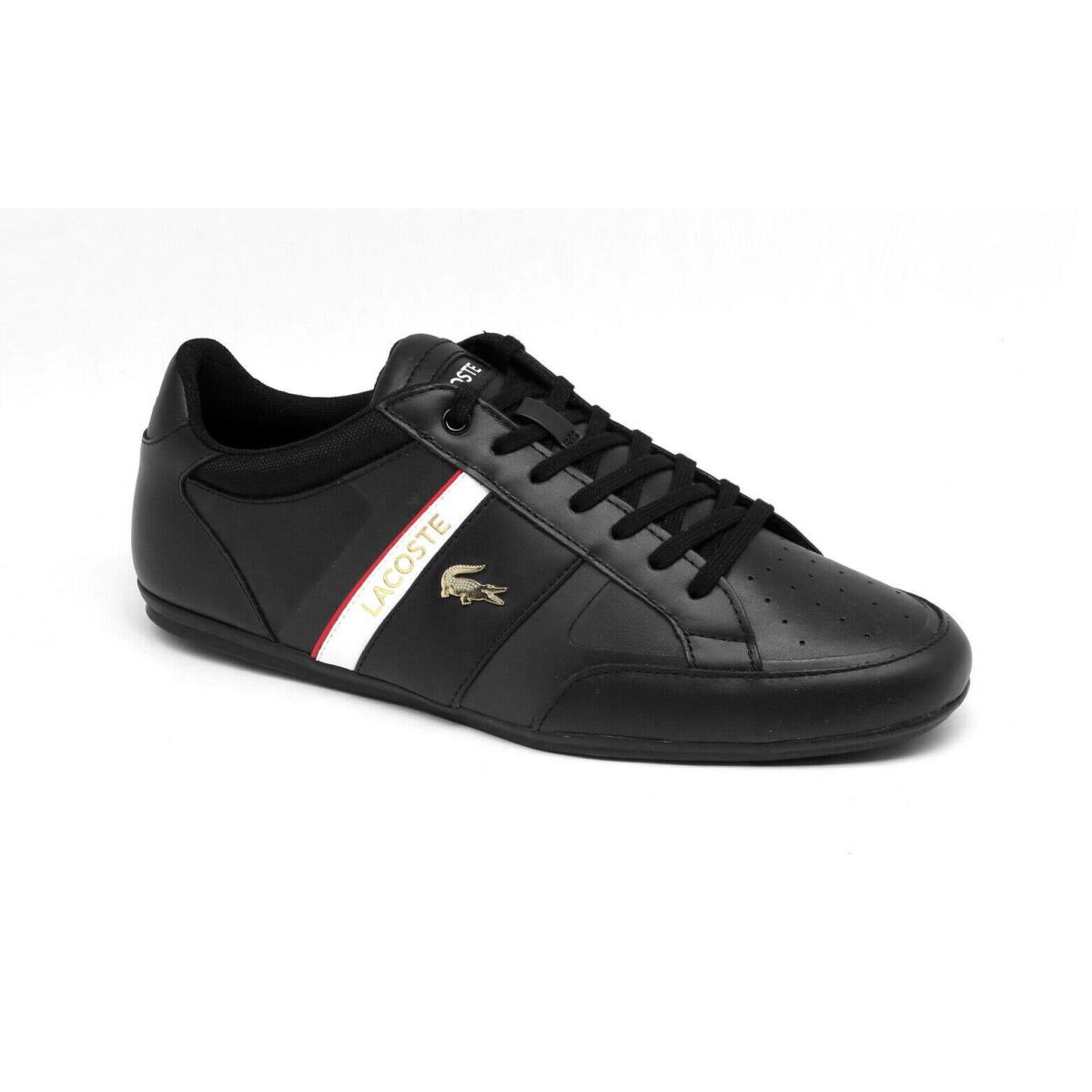 Lacoste Men`s Chaymon Tech 0121 Shoes 7-42CMA0011312 - Black/white/red