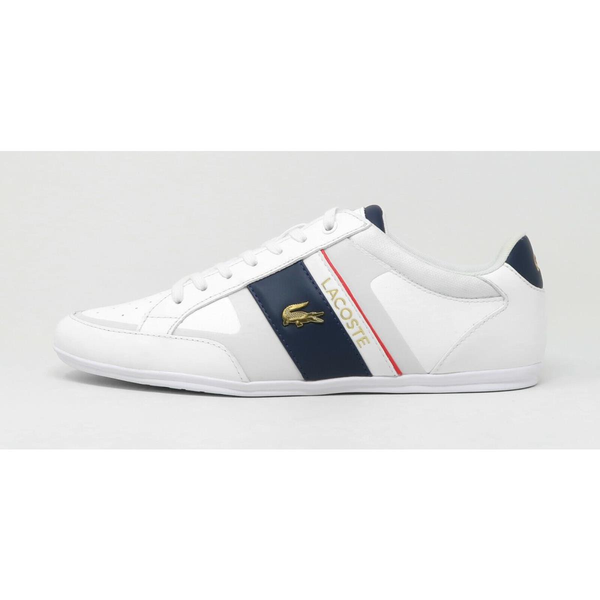 Lacoste Men`s Chaymon Tech 0121 Shoes 7-42CMA0011407 - White/navy/red