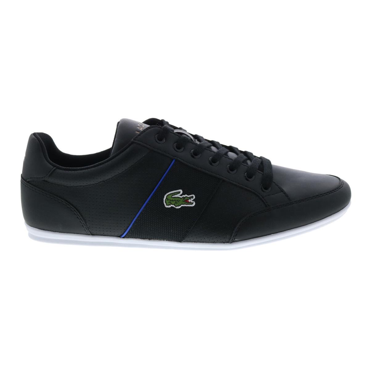 Lacoste Nivolor 0721 1 P Cma Mens Black Leather Lifestyle Sneakers Shoes