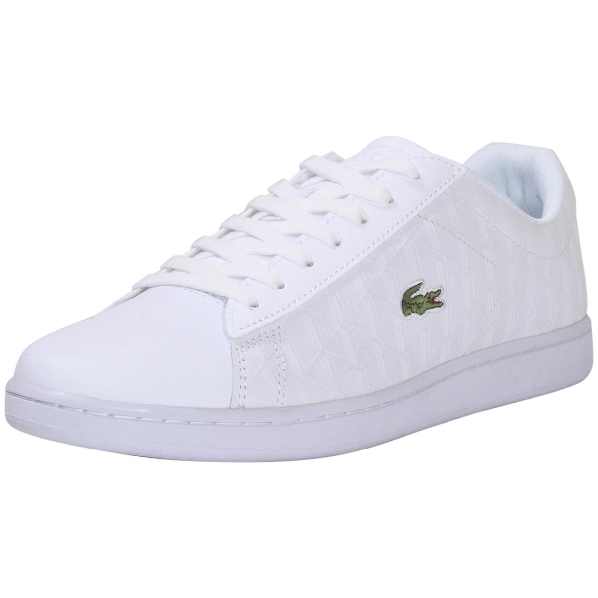 Lacoste Men`s Carnaby-EVO-222-5 Sneakers Low-top Shoes White/white