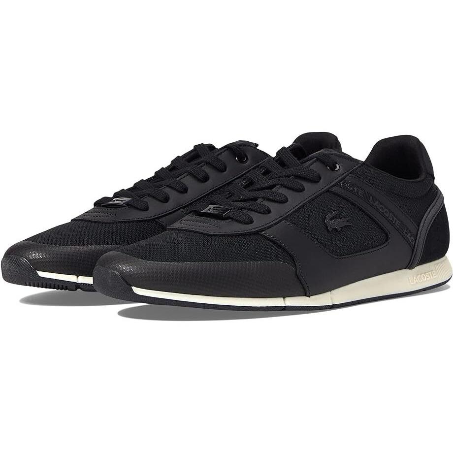 Men`s Shoes Lacoste Menerva 222 Lace Up Sneakers 44CMA0030312 Black / White