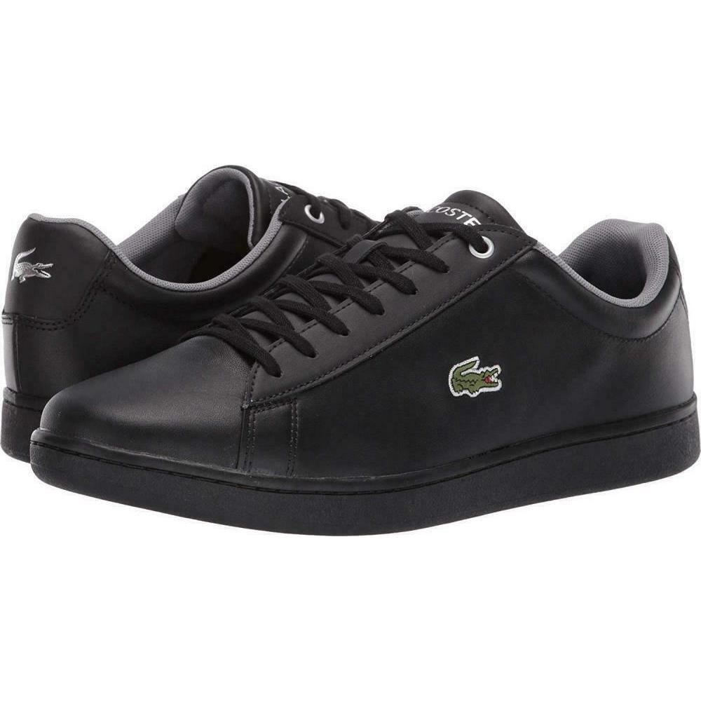 Lacoste Hydez 119 1 P Sma Lth Black Grey Fashion Sneaker Men`s