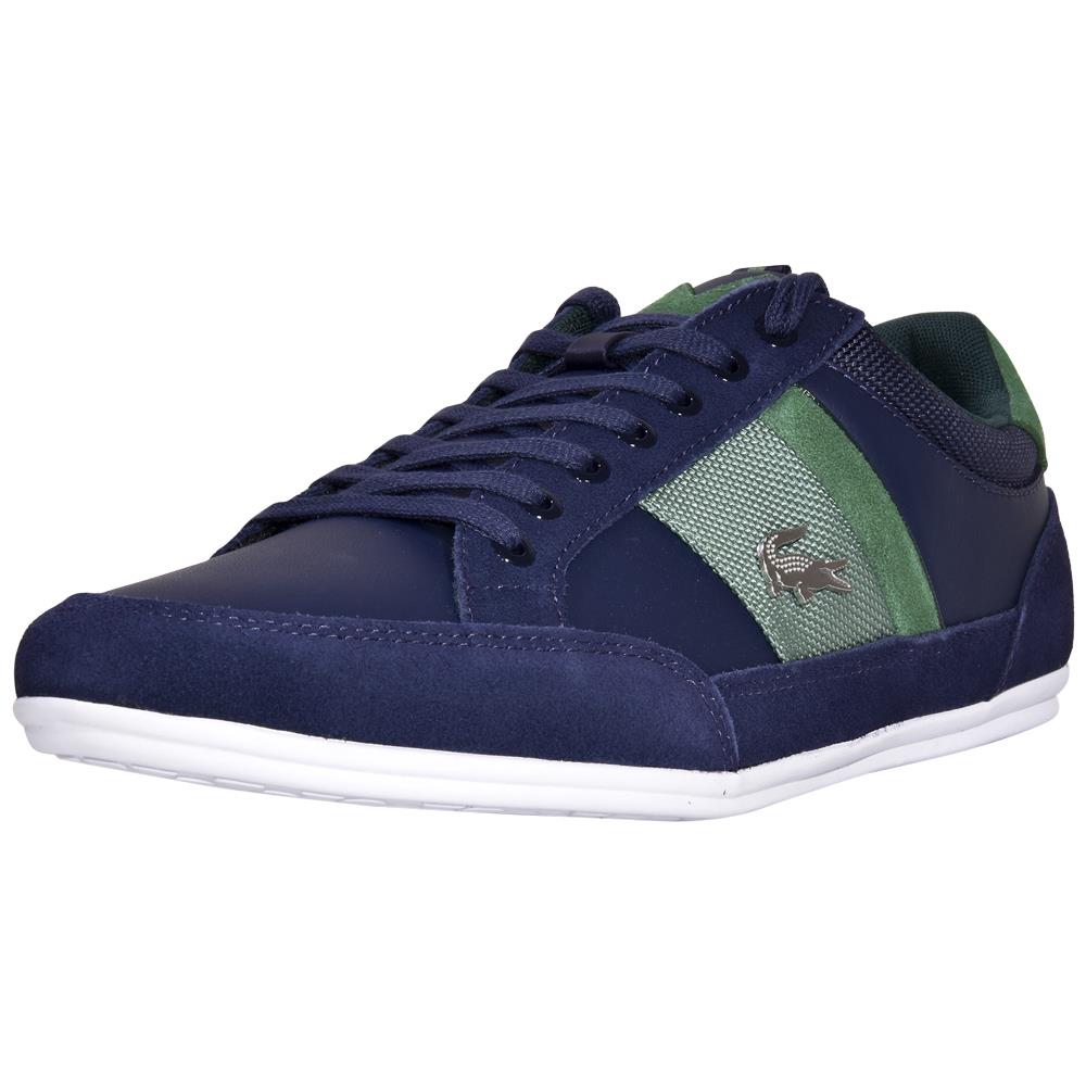 Lacoste Men`s Chaymon-123 Sneakers Navy/green Low Top