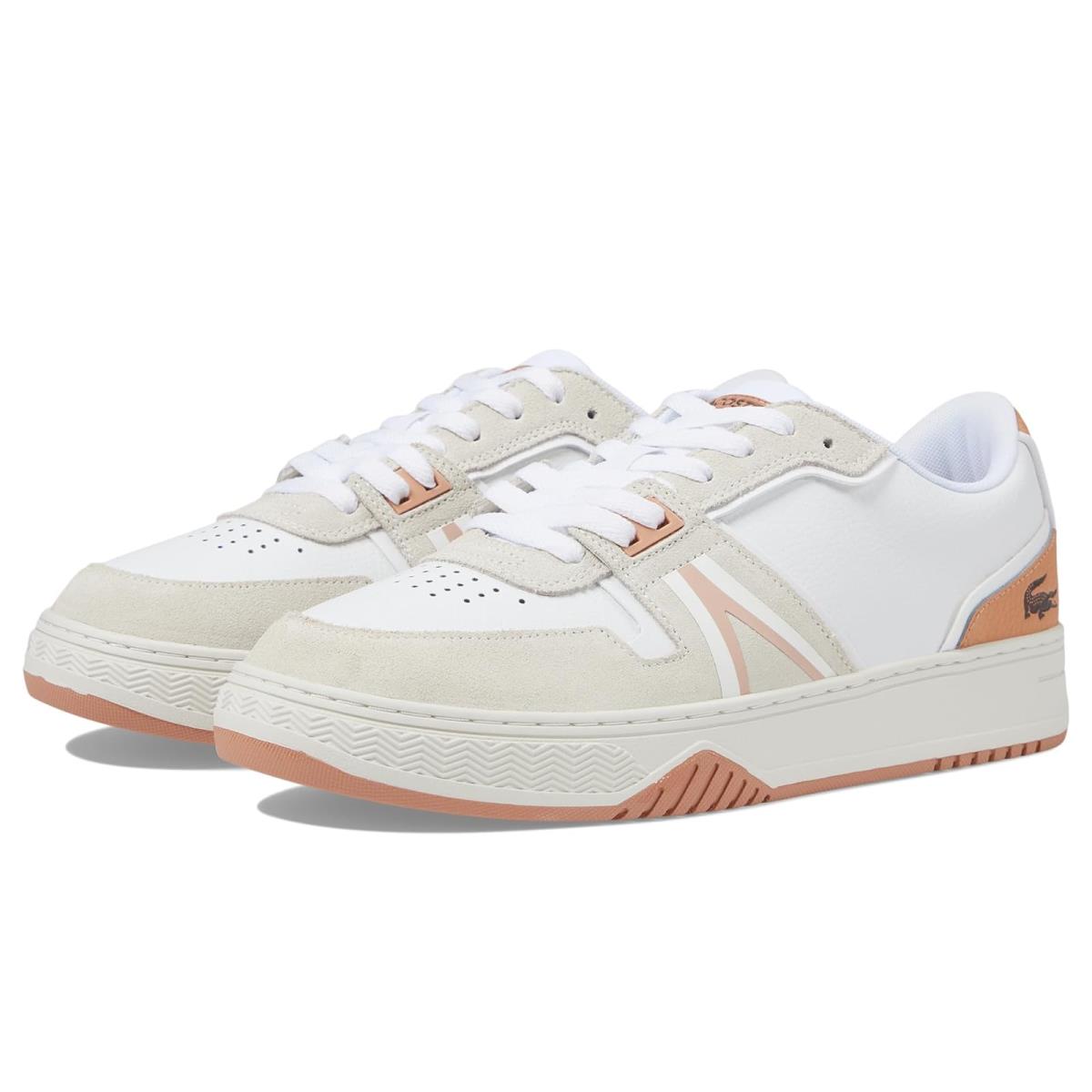 Man`s Sneakers Athletic Shoes Lacoste L001 124 2 Sma White/Light Brown