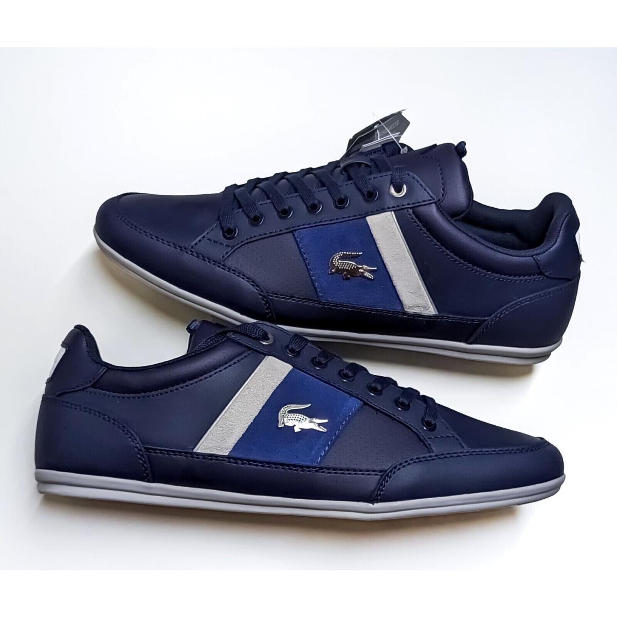 Lacoste Men Shoes Chaymon 223 1 Navy White Casual Sneakers Shoes