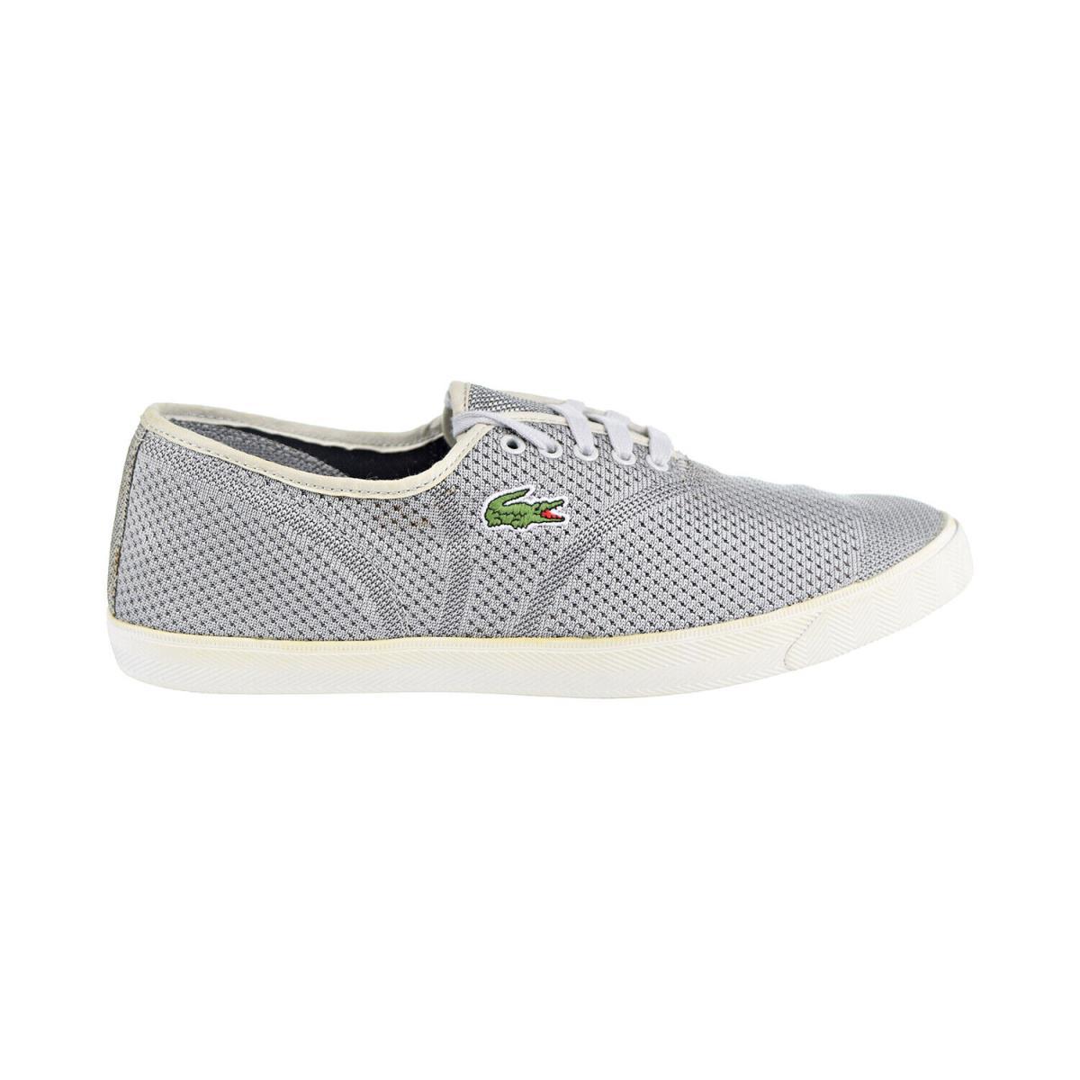 Lacoste Rene II Mesh Piq Spm Textile Men`s Shoes Grey 7-29spm2008-12c