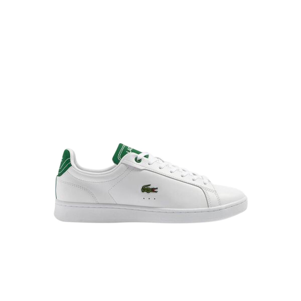 Lacoste Carnaby Pro 2231 Sma Mens White Leather Lifestyle Sneakers Shoes